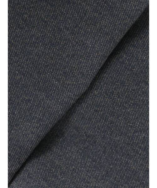 EMODA（エモダ）の「ミッドワイドジャストウエストジーンズ（デニムパンツ・レディース・ブルー/インディゴブルー/ベージュ・MEDIUM/SMALL）」の6枚目の写真