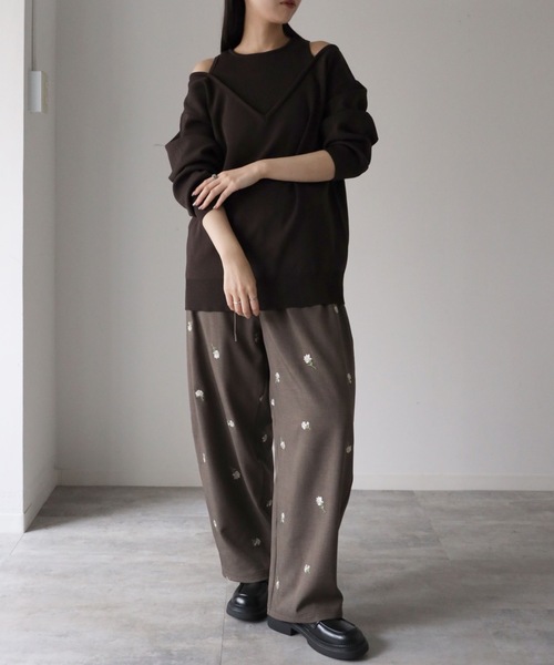 model：164cm. 着用サイズ：FREE