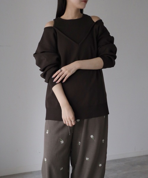 model：164cm. 着用サイズ：FREE