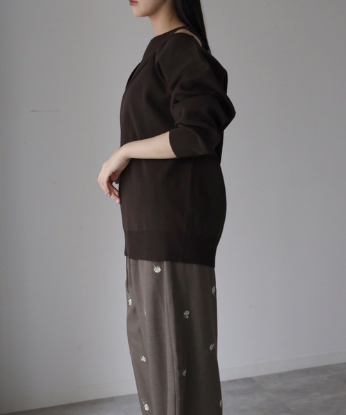 model：164cm. 着用サイズ：FREE