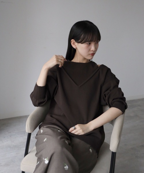 model：164cm. 着用サイズ：FREE