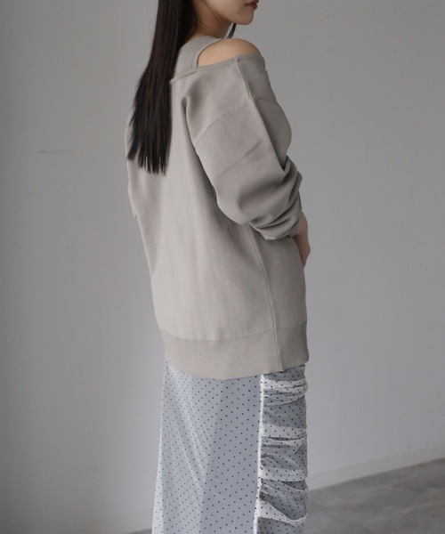 model：164cm. 着用サイズ：FREE