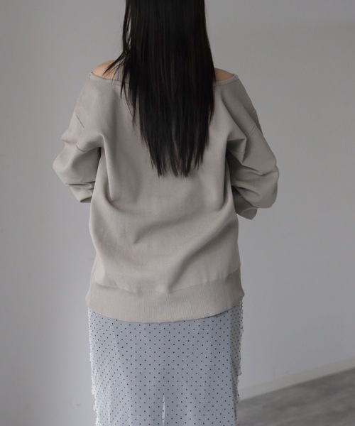 model：164cm. 着用サイズ：FREE