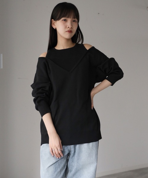 model：164cm. 着用サイズ：FREE