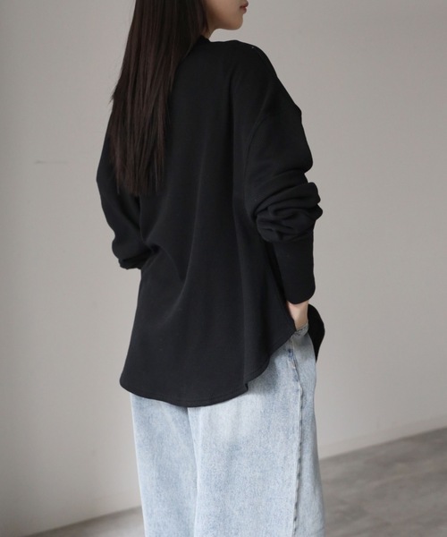 model：164cm. 着用サイズ：FREE