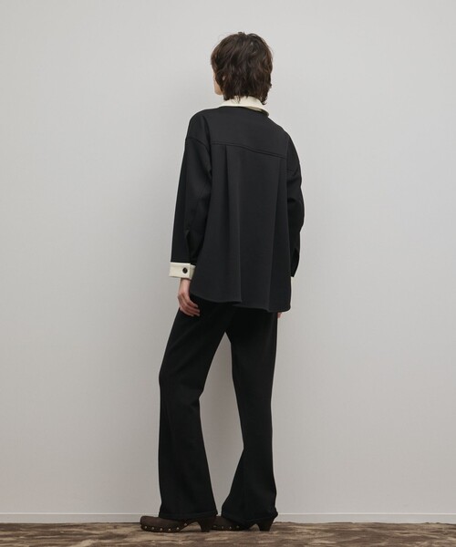 Diagram（ダイアグラム）の「スウェットライクニットパンツ（その他パンツ・レディース・ホワイト/ブラック/グレー・36/38）」の19枚目の写真
