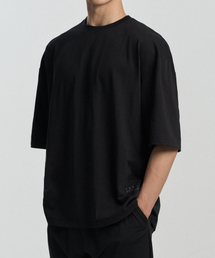 ATEZ（アテズ）の「エッセンシャルヘビーウェイトオーバーサイズ半袖Tシャツ[ブラック]（Tシャツ/カットソー）」