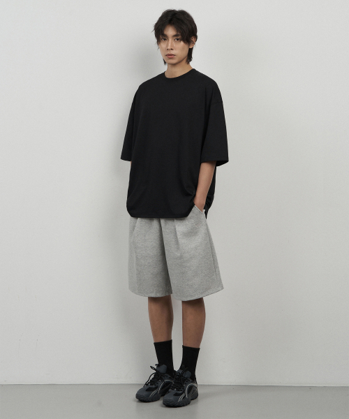 ATEZ（アテズ）の「エッセンシャルヘビーウェイトオーバーサイズ半袖Tシャツ[ブラック]（Tシャツ/カットソー・レディース・その他・SMALL/MEDIUM/LARGE）」の7枚目の写真