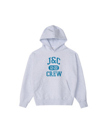 JC Printed Pullover Hoodie (Heather Grey 1%)