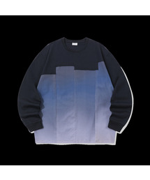 EPISODE UNTITLED（エピソードアンタイトルド）の「GRADATION PRINTING CUT-OFF T-SHIRT_NAVY（Tシャツ/カットソー）」