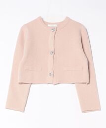 ノーカラージャケット（ピンク/桃色系）ファッション通販 - ZOZOTOWN