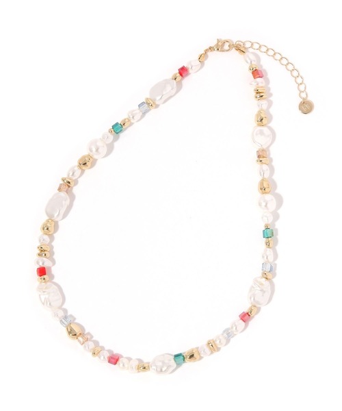 niko and...（ニコアンド）の「ランダムMIXネックレス（ネックレス・レディース・イエロー/グレー・0）」の2枚目の写真