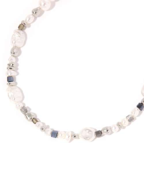 niko and...（ニコアンド）の「ランダムMIXネックレス（ネックレス・レディース・イエロー/グレー・0）」の3枚目の写真