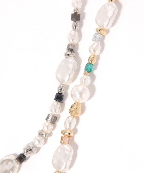 niko and...（ニコアンド）の「ランダムMIXネックレス（ネックレス・レディース・イエロー/グレー・0）」の5枚目の写真