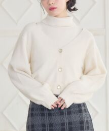 ems excite（エムズエキサイト）の「シャギーNTSET（ニット/セーター）」