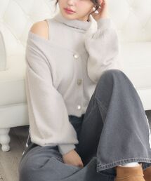 ems excite（エムズエキサイト）の「シャギーNTSET（ニット/セーター）」