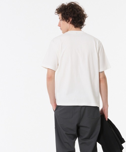 coca(coca)(コカ)の「ベーシック半袖Tシャツ(Tシャツ/カットソー・メンズ・ライトグレー/ホワイト/ライトベージュ/ブラック・M/L/3XL/2XL/XL)」の6枚目の写真