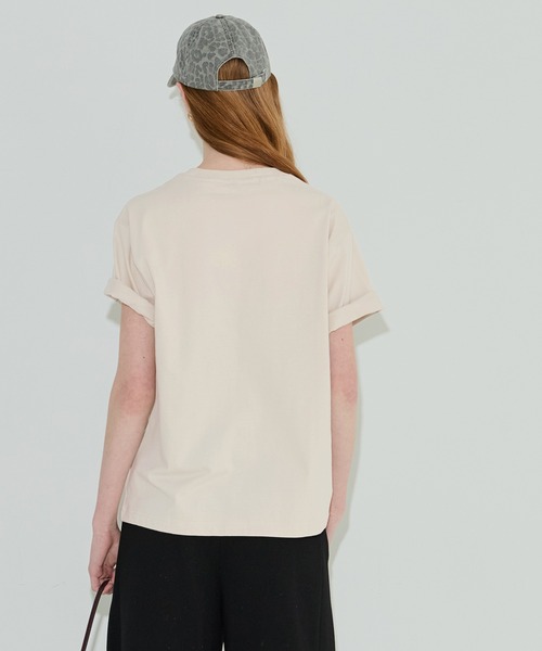 coca(coca)(コカ)の「ベーシック半袖Tシャツ(Tシャツ/カットソー・メンズ・ライトグレー/ホワイト/ライトベージュ/ブラック・M/L/3XL/2XL/XL)」の15枚目の写真