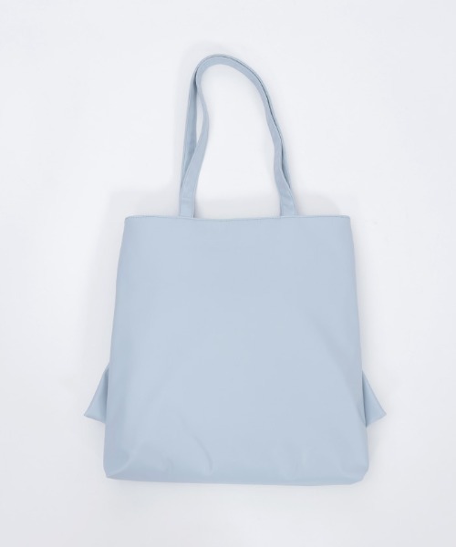 タテ型ビッグリボン合皮トート（トートバッグ）｜axes femme