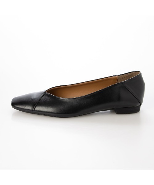 carino（カリーノ）の「【レイン対応】スクエアトゥバレエシューズ（バレエシューズ・レディース・シルバー/アイボリー/ブラック・24.5cm/24cm/23.5cm/23cm/22.5cm）」の17枚目の写真