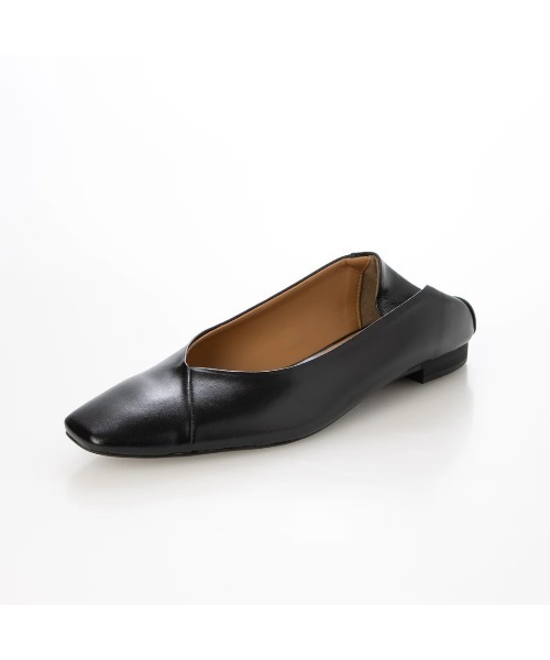 carino（カリーノ）の「【レイン対応】スクエアトゥバレエシューズ（バレエシューズ・レディース・シルバー/アイボリー/ブラック・24.5cm/24cm/23.5cm/23cm/22.5cm）」の22枚目の写真