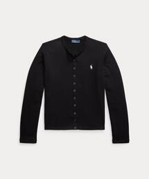 極美品✳︎ラルフローレン定番大人気カーディガン七分袖ホワイトポニーブラックL正規品 POLO RALPH LAUREN｜ポロ ラルフ ローレンのカーディガン/ボレロ通販