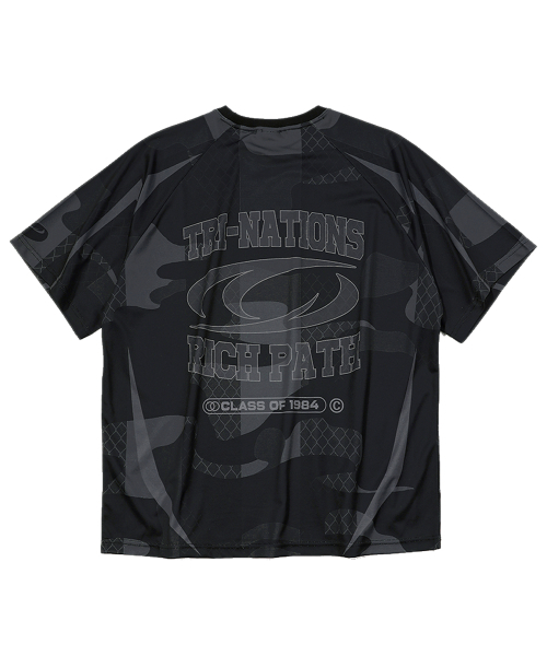 crump（クランプ）の「カモジャージ [ブラック]（Tシャツ/カットソー・メンズ・ブラック・L/M）」の2枚目の写真