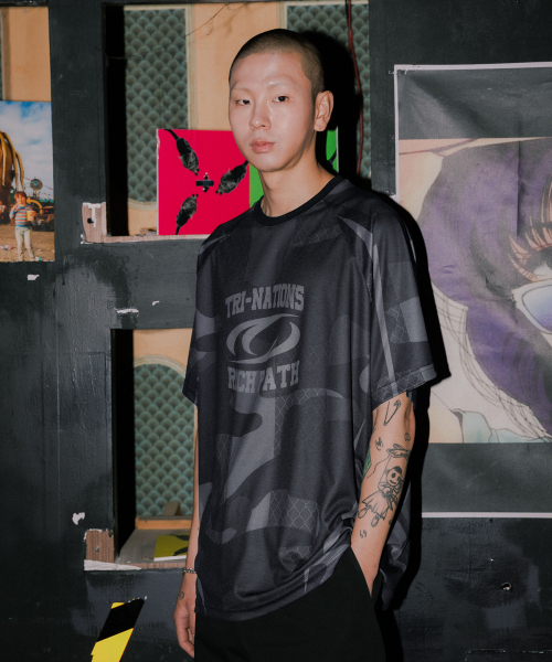crump（クランプ）の「カモジャージ [ブラック]（Tシャツ/カットソー・メンズ・ブラック・L/M）」の5枚目の写真