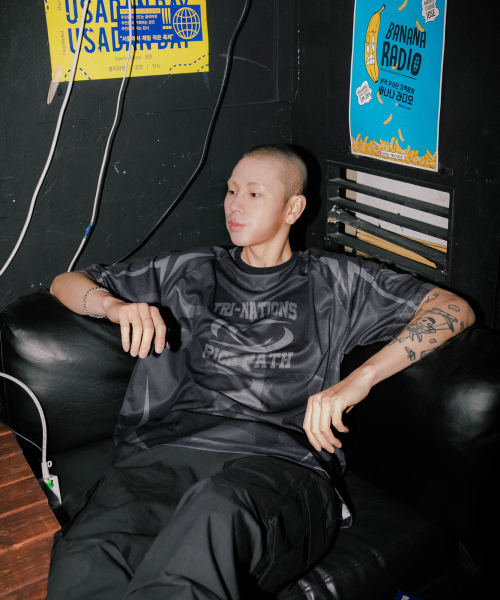 crump（クランプ）の「カモジャージ [ブラック]（Tシャツ/カットソー・メンズ・ブラック・L/M）」の7枚目の写真