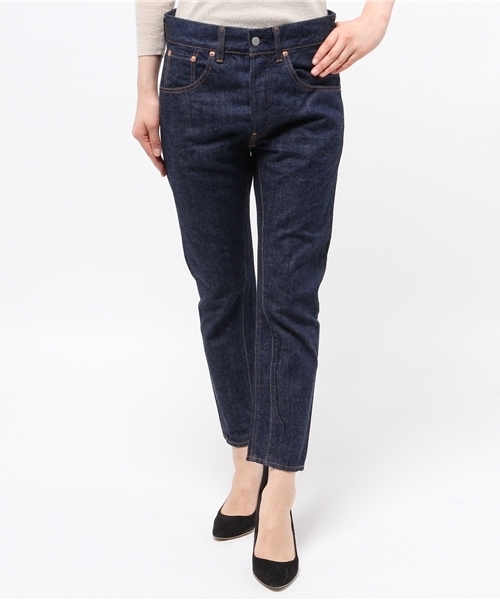 BEAMS BOY（ビームスボーイ）の「Scye / セルビッヂ ヒップガゼット 5ポケット（デニムパンツ・レディース・インディゴブルー・26inch/27inch）」の7枚目の写真