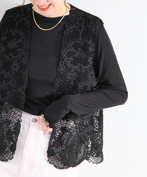 B.C STOCK | コード刺繍ベスト(ベスト)