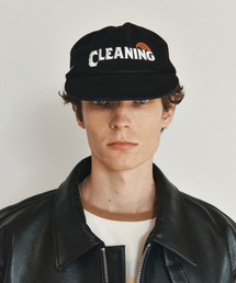 HEUTE（ホイテ）の「CLEANING CAP (BLACK)（キャップ）」
