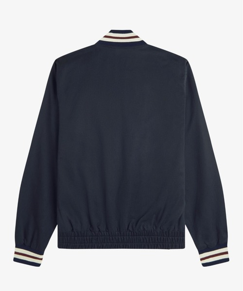 FRED PERRY（フレッドペリー）の「Twill Tennis Bomber Jacket／ツイルテニスボンバージャケット（ブルゾン・メンズ・ネイビー・XL/S/M/L）」の9枚目の写真
