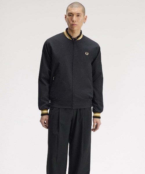 FRED PERRY(フレッドペリー)の「Twill Tennis Bomber Jacket/ツイルテニスボンバージャケット(ブルゾン・メンズ・ネイビー・XL/S/M/L)」の21枚目の写真
