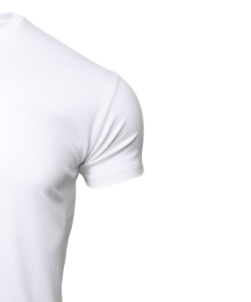 LEADEN（リーデン）の「無地マッスルフィット半袖Tシャツ[ホワイト]（Tシャツ/カットソー・メンズ・その他・MEDIUM/LARGE/2XL/X-LARGE）」の9枚目の写真