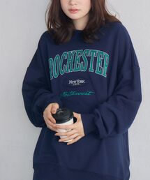 RETRO GIRL | カレッジロゴトレーナー(スウェット)