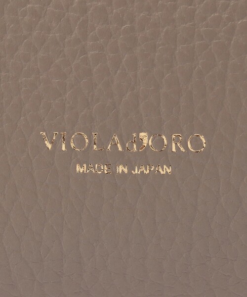 VIOLAd'ORO（ヴィオラドーロ）の「VIOLAd'ORO TRERO サイドベルト トートバッグ（トートバッグ・レディース・ブラック/ライトグレー・FREE）」の10枚目の写真