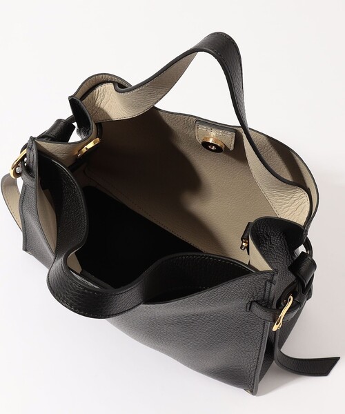 VIOLAd'ORO（ヴィオラドーロ）の「VIOLAd'ORO TRERO サイドベルト トートバッグ（トートバッグ・レディース・ブラック/ライトグレー・FREE）」の18枚目の写真