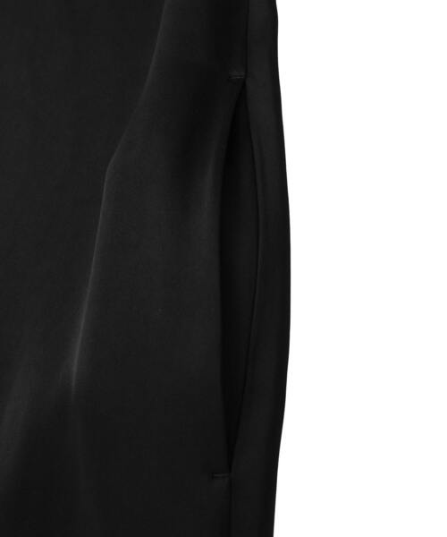 【l’heritage martinique/レリタージュ マルティニーク】ヘヴィーサテンサックドレス