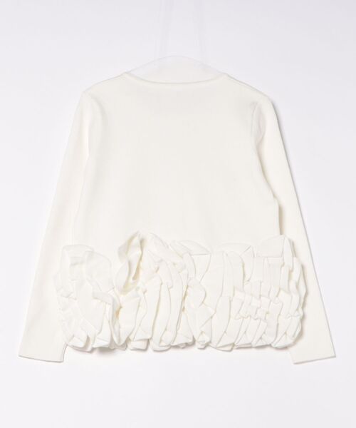 mellowneon（メロウネオン）の「ペプラムフリルニットカーディガン（ニット/セーター・レディース・アイボリー・FREE）」の19枚目の写真