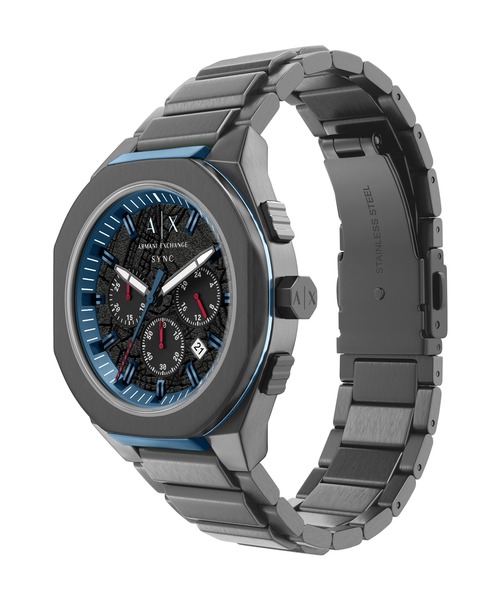 ARMANI EXCHANGE（アルマーニエクスチェンジ）の「アルマーニ・エクスチェンジ 腕時計 メンズ アナログ ステンレス AX4295（アナログ腕時計・メンズ・チャコールグレー・FREE）」の7枚目の写真
