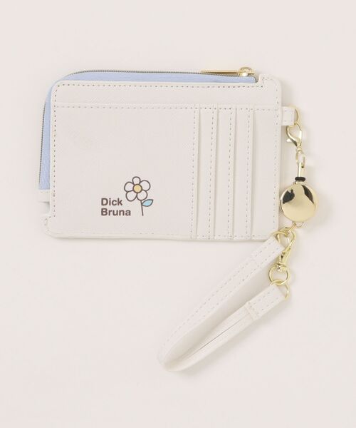 Miffy（ ミッフィー）の「miffy/ミッフィー フラワードレス柄フラグメントケース（カードケース・レディース・オフホワイト・ONE SIZE）」の2枚目の写真