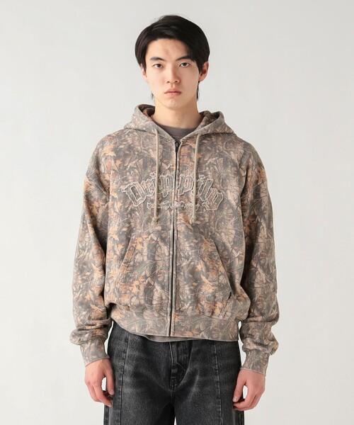 BEAMS HEART(ビームスハート)の「【5/21値下げ】スノーウォッシュ アップリケ フルジップパーカー(パーカー・メンズ・ブラウン/ブラック/その他・SMALL/MEDIUM/LARGE)」の4枚目の写真