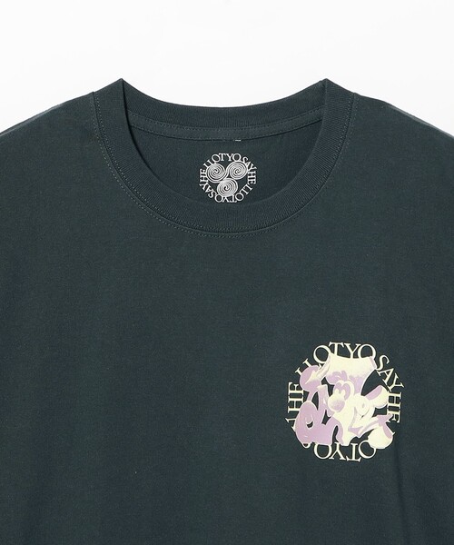 SAYHELLO(セイハロー)の「SAYHELLO / Aki Tee(Tシャツ/カットソー・メンズ・インディゴブルー・XL/M/L)」の3枚目の写真