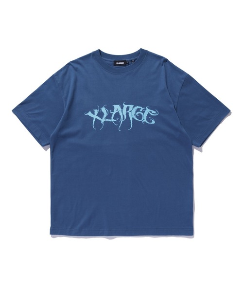 XLARGE(エクストララージ)の「RAGE LOGO S/S TEE(Tシャツ/カットソー・メンズ・ブラック/ブルー/グリーン・S/M/L/XL)」の14枚目の写真