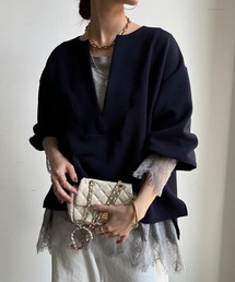 DouDou（ドゥドゥ）の「アンティークダンボールスキッパープルオーバー（Tシャツ/カットソー）」