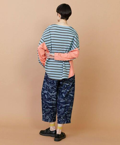 FRAPBOIS（フラボア）の「バスクボーダー カットソー（Tシャツ/カットソー・レディース・ホワイト/ネイビー/ブルー・1/2）」の17枚目の写真