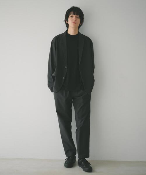 THE SHOP TK （ザ ショップ ティーケー ）の「《KURO》コーデュラナイロン  テーパードパンツ セットアップ可／防シワ／撥水／ストレッチ（その他パンツ・メンズ・ブラック・04/03/02/01）」の6枚目の写真