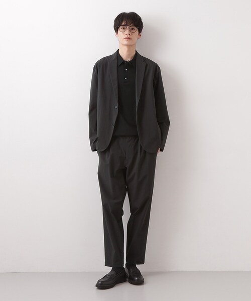 THE SHOP TK （ザ ショップ ティーケー ）の「《KURO》コーデュラナイロン  テーパードパンツ セットアップ可／防シワ／撥水／ストレッチ（その他パンツ・メンズ・ブラック・04/03/02/01）」の10枚目の写真
