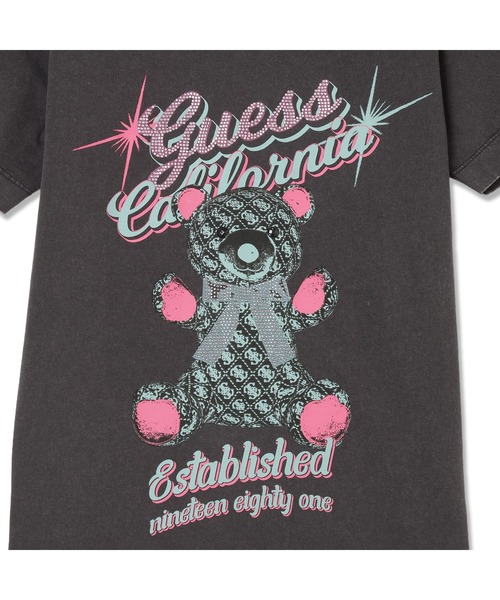 Short Sleeves Crew Neck GUESS Bear Tee Tシャツ | GUESS(ゲス) JAPAN